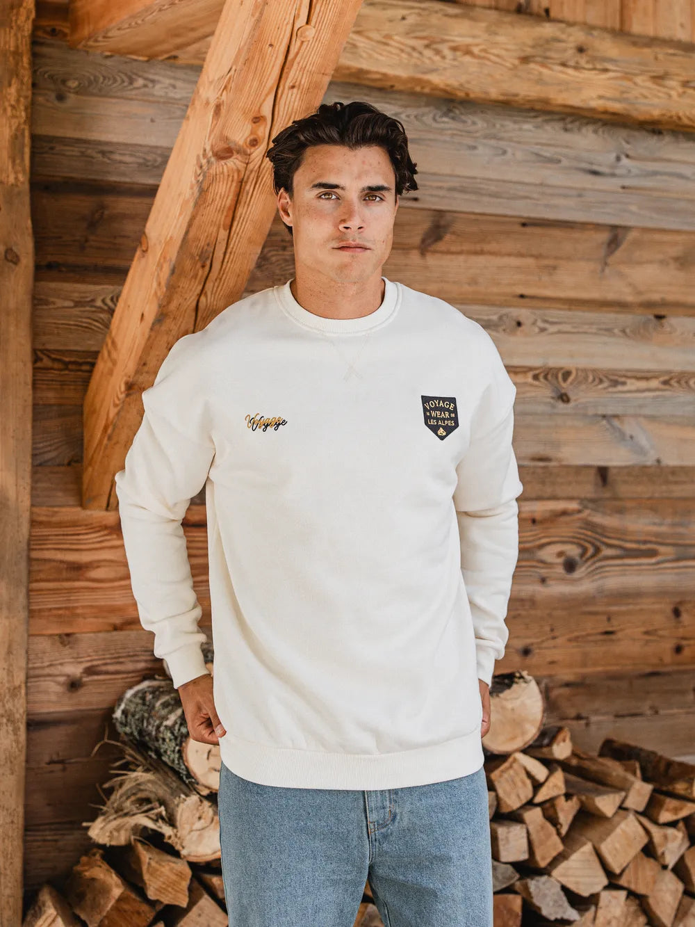 Off White Voyage Oversized Sweater