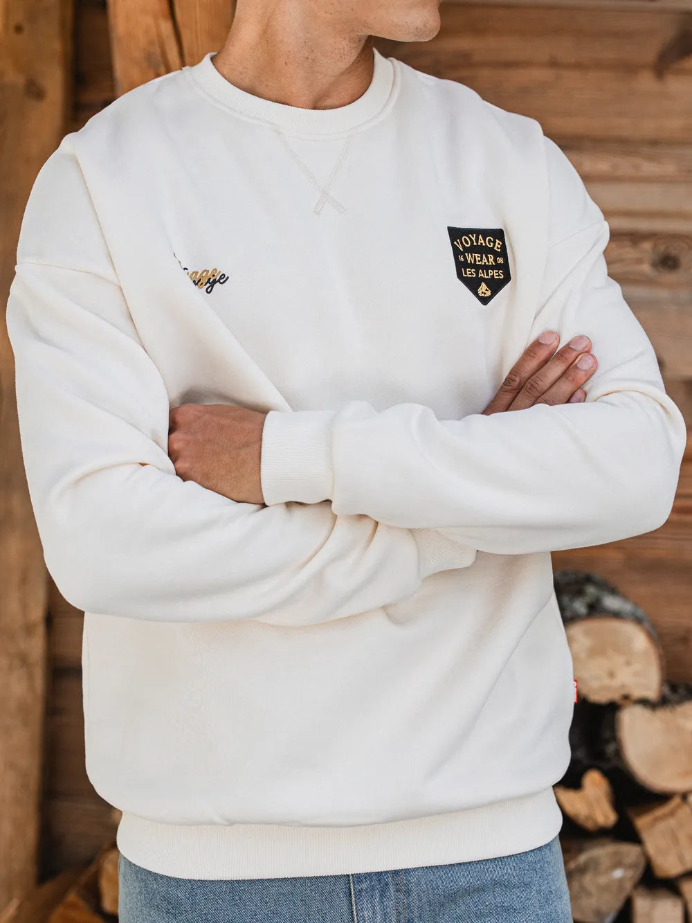 Off White Voyage Oversized Sweater