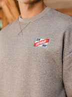 Dark Brown Melange Hotel Sweater