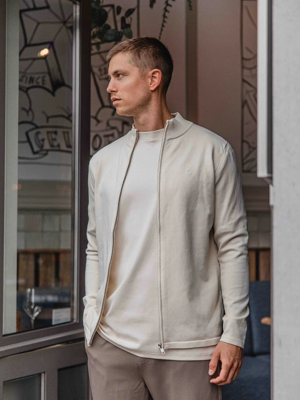 White Nylon Vest