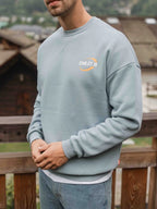 Light Blue Chalet 16 Oversized Sweater