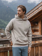 Taupe Basic Oversized Hoodie