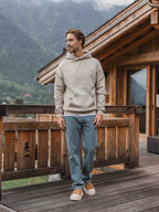 Taupe Basic Oversized Hoodie