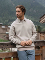 Light Brown Polo Sweater