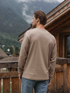 Brown Basic Longsleeve