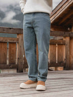 Neuer gewaschener blauer Denim