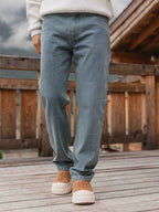 Neuer gewaschener blauer Denim