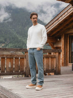 Neuer gewaschener blauer Denim