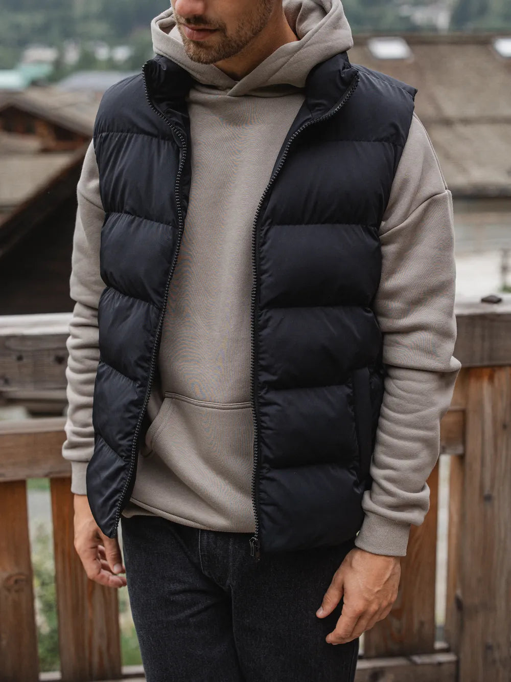 Black Bodywarmer