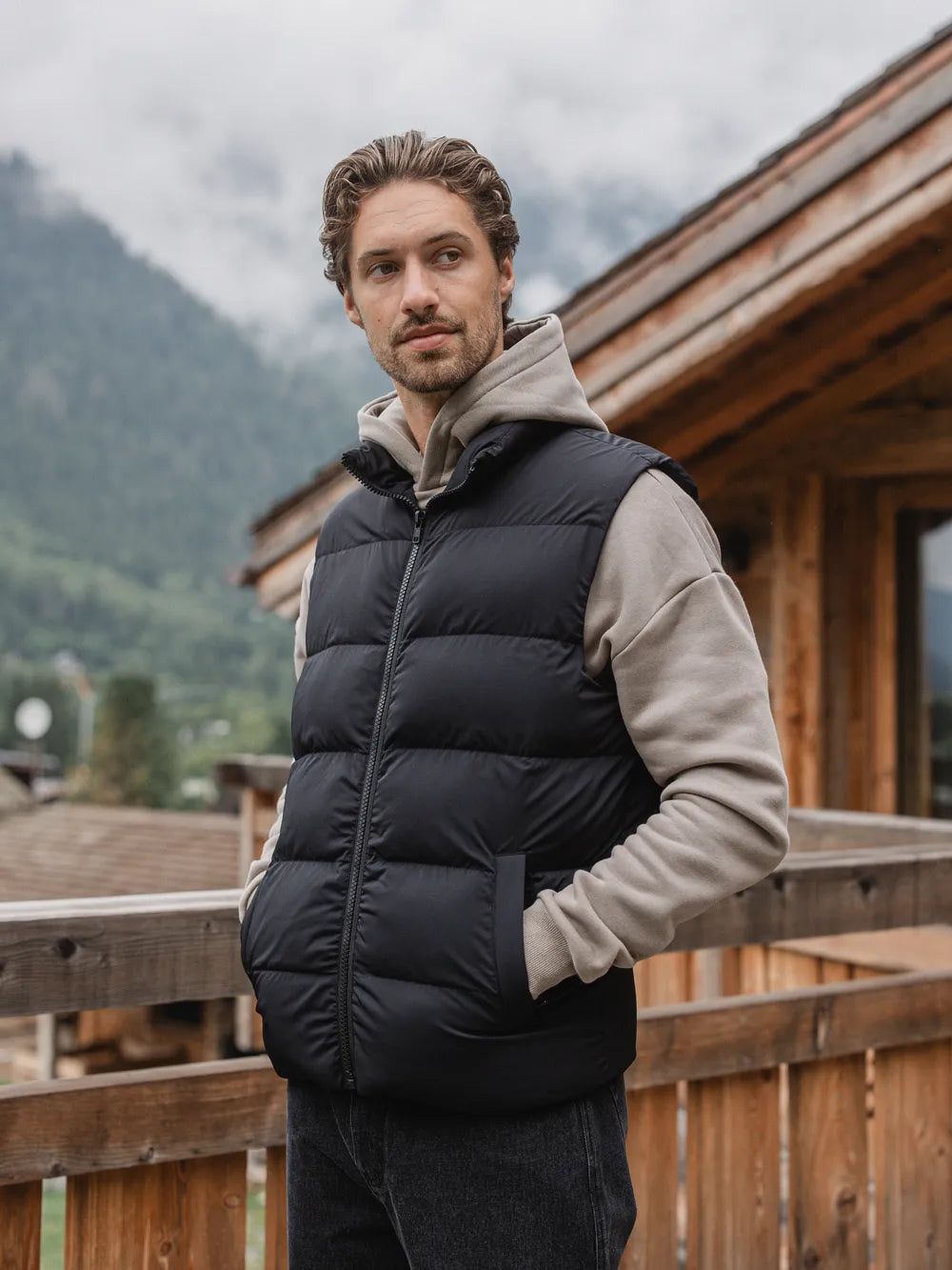 Black Bodywarmer