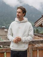 Warm Grey Chamonix Oversized Hoodie