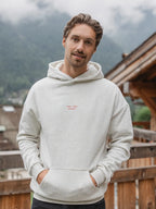 Warm Grey Chamonix Oversized Hoodie