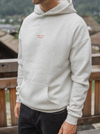 Warm Grey Chamonix Oversized Hoodie