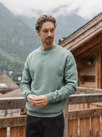 Green Mont-Blanc Oversized Sweater