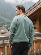 Green Mont-Blanc Oversized Sweater