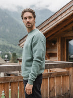 Green Mont-Blanc Oversized Sweater