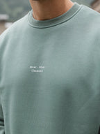 Green Mont-Blanc Oversized Sweater