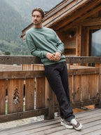 Green Mont-Blanc Oversized Sweater