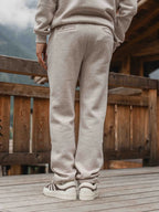 Brown Melange Jogging Pants