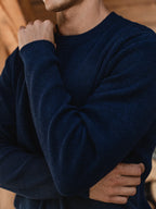 Navy Soft Knit Pullover