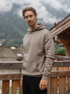 Brown Basic Oversized Hoodie