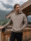 Brown Basic Oversized Hoodie