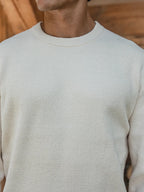 Off White Soft Knit Pullover