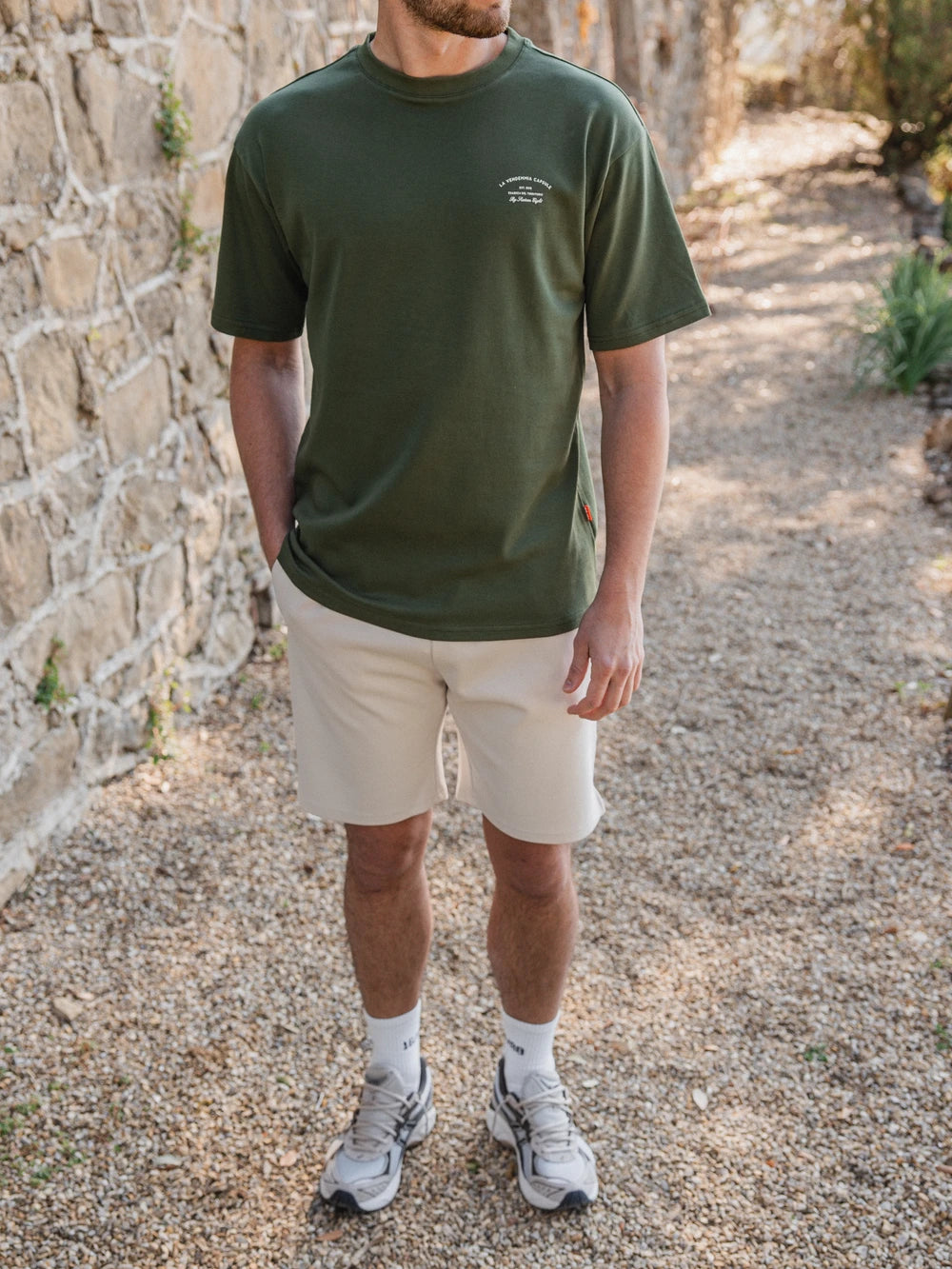Green La Vendemmia Oversized T-shirt