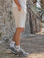 Beige Summer Short