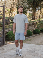 Mintfarbenes, lässiges Oversized T-Shirt