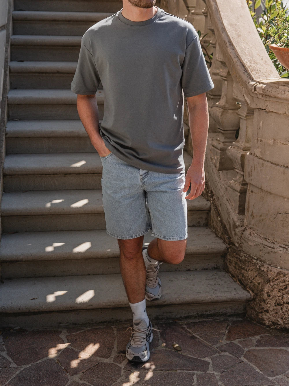 Grey Oversized T-shirt