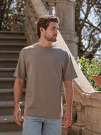 Taupe Oversized T-Shirt
