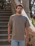 Taupe Oversized T-Shirt