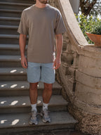 Taupe Oversized T-Shirt
