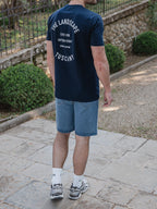 Navy Landscape Slimfit T-shirt