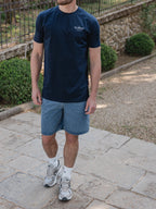 Navy Landscape Slimfit T-shirt