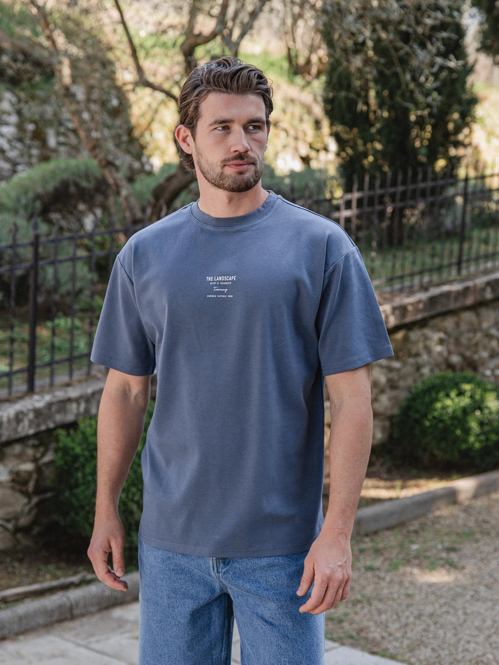 Blue Land Oversized T-shirt
