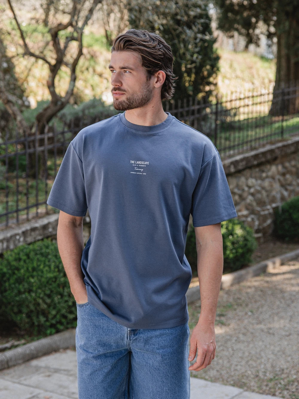 Blue Land Oversized T-shirt