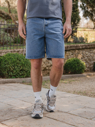 Classic Blue Denim Short