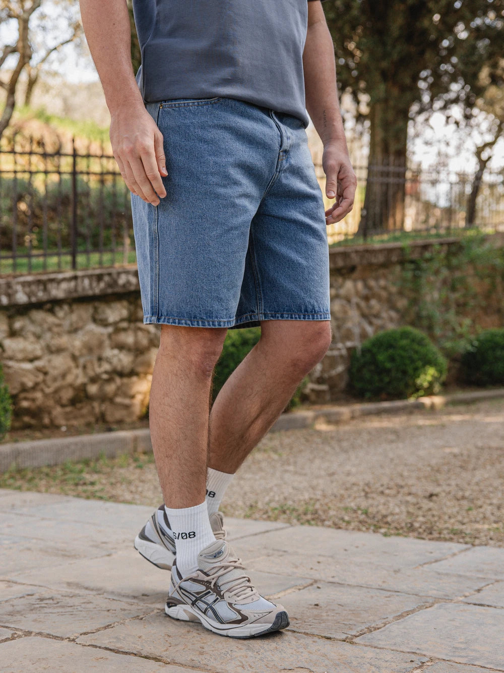 Classic Blue Denim Short