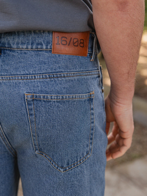 Classic Blue Denim Short