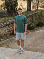 Green Quiet Oversized T-shirt