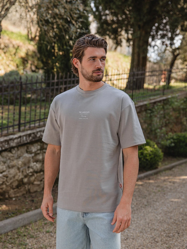 Brown Land Oversized T-shirt