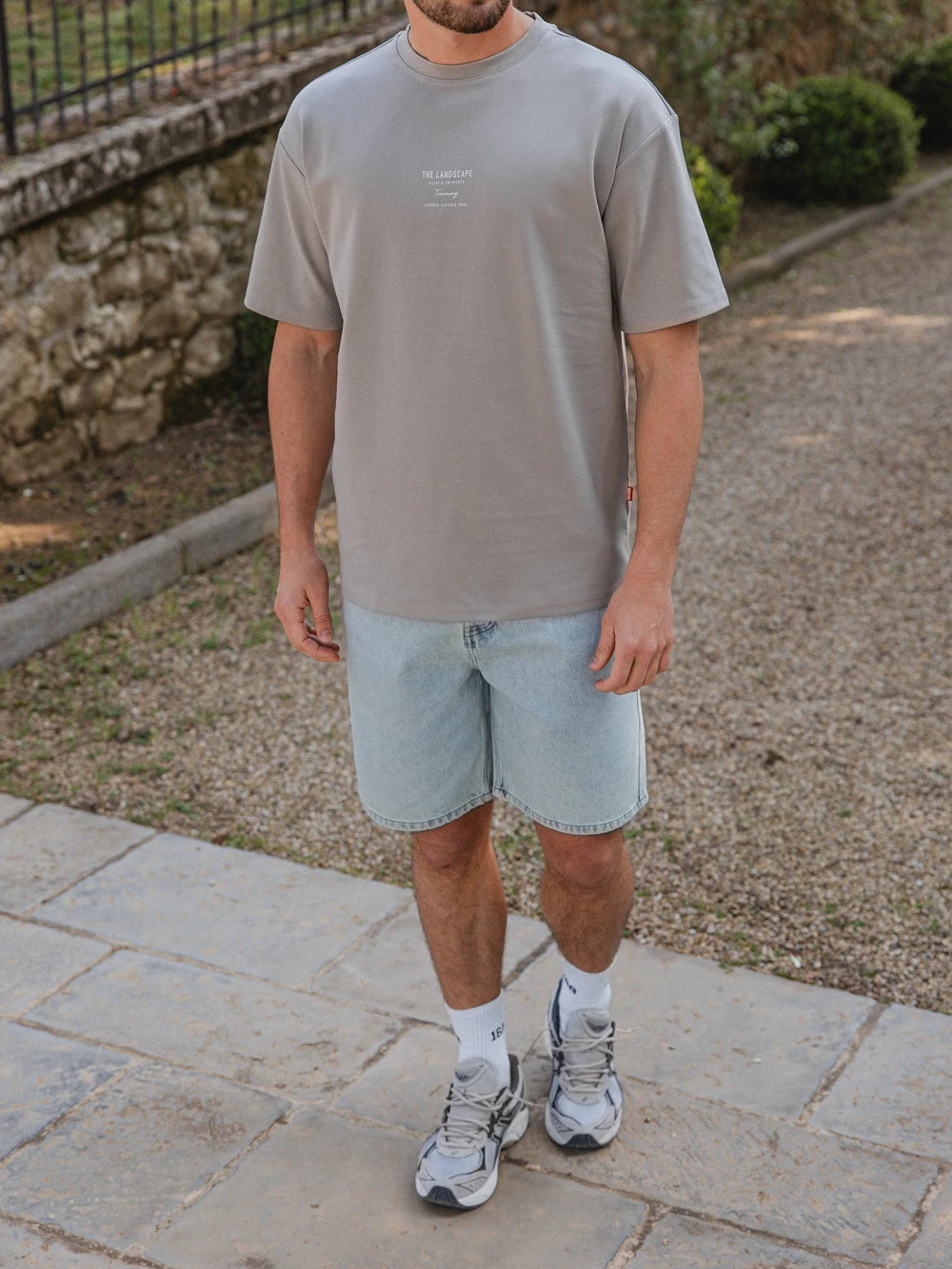 Brown Land Oversized T-Shirt