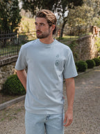 Mint Italy Print Oversized T-Shirt