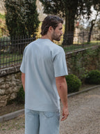 Mint Italy Print Oversized T-Shirt