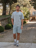 Mint Italy Print Oversized T-Shirt