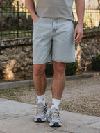 Light Washed Denim Short