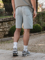 Light Washed Denim Short