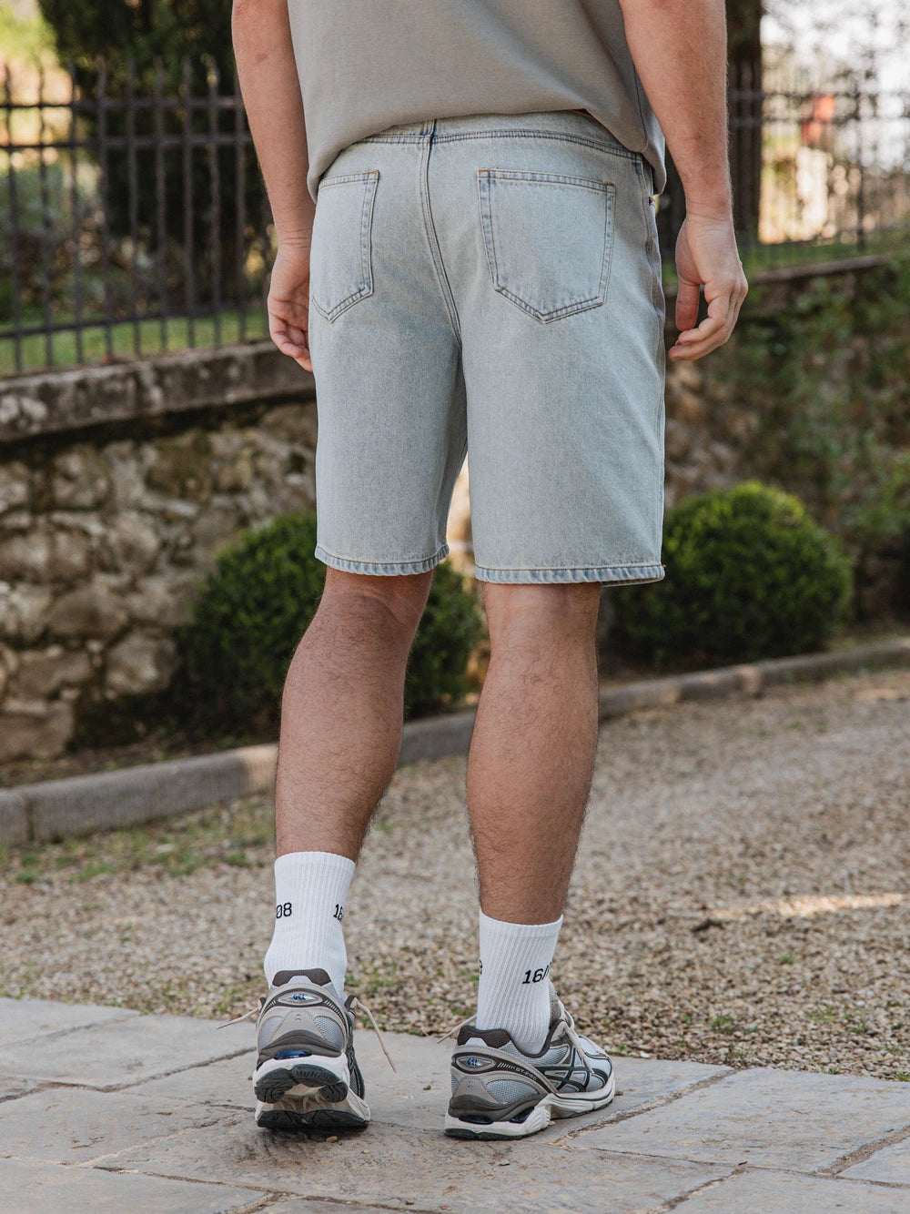 Light Washed Denim Short